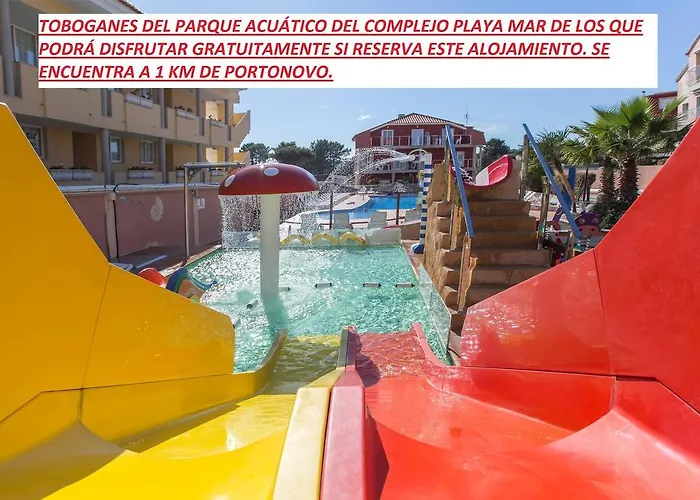 Апартаменти Playa Mar Portonovo Centro. Саншеншо